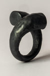 Parts of Four Big Twisted Druid Ring E1601-13-KA (Big Twisted KA large twisted oxidized black silver) PPOF25